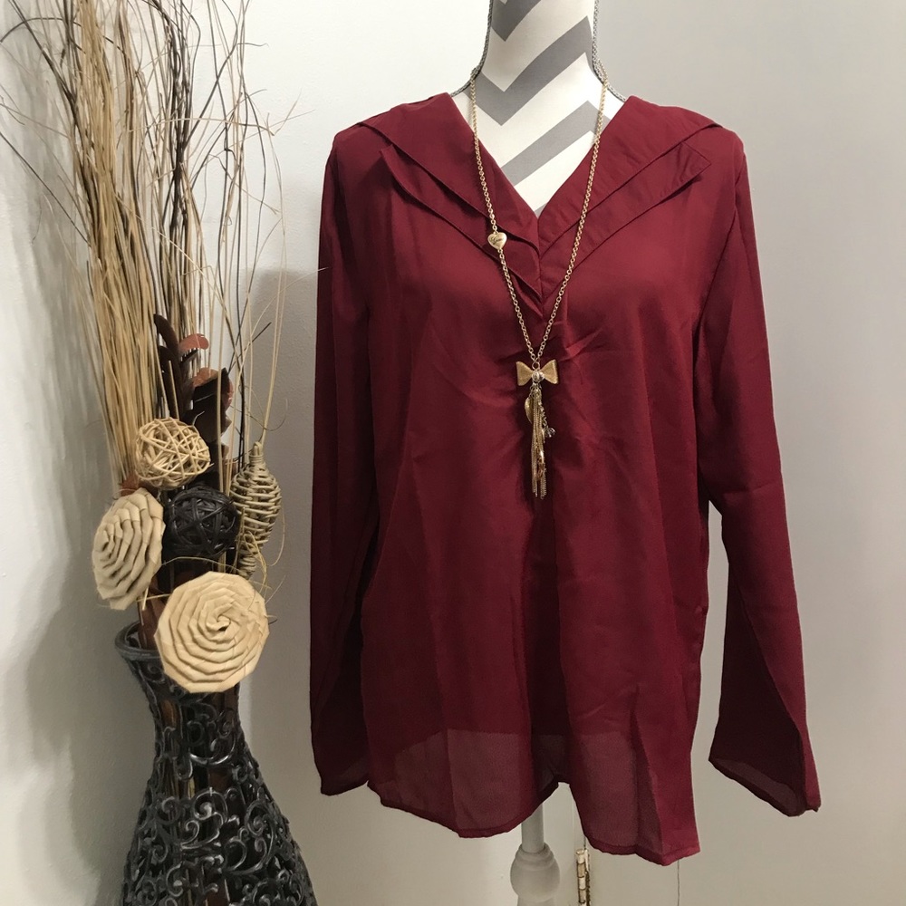 ❌SALE❌Maroon blouse